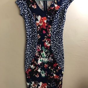 Floral midi dress